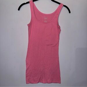 Mossimo supply co women’s size small ribbed tank top pink